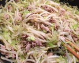 Wチーズでうまっ♪簡単とん平焼き♡作り方3写真
