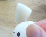 簡単キティおにぎり作り方7写真