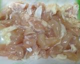 簡単★鶏ごぼうの甘辛きんぴら作り方1写真