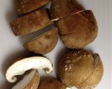 サーモンとしいたけのバター焼き(^-^)作り方1写真
