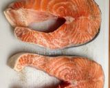 サーモンとしいたけのバター焼き(^-^)作り方2写真