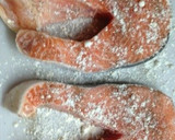 サーモンとしいたけのバター焼き(^-^)作り方3写真
