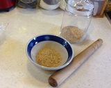 素朴でめちゃうま胡麻きな粉飴♪作り方2写真