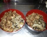 絶賛トロ茄子スタミナ焼肉サッパリ梅ご飯丼作り方11写真