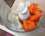 おろし野菜の焼き椎茸カレー作り方3写真