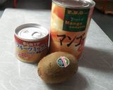 飲むヨーグルトで簡単フルーツ寒天作り方2写真