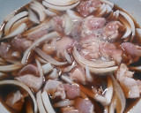 簡単＊甘辛味＊とろとろ卵の親子丼♪作り方3写真