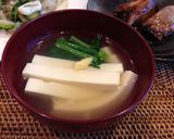 新食感♥ うどんみたいな豆腐のお吸い物作り方3写真