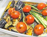 めんつゆとＷおろしで簡単♪野菜の焼き浸し作り方6写真
