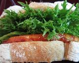 ハムステーキのサンド作り方4写真