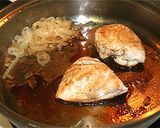 チキンソテー　バルサミコ&マスタード風味作り方3写真