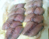 梅でさっぱり♬さばの梅しそ揚げ作り方1写真