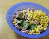お豆ころりんサラダ作り方1写真