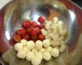 トマトチーズらっきょうのマリネ作り方1写真