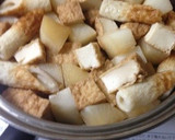 厚揚げ大根☆ちくわ煮物(QC無水鍋使用)作り方4写真