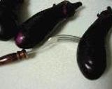 vegi１　eggplantディップ(ババガヌーシュ)作り方1写真