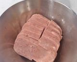 スパム☆チリマスタード焼き作り方1写真