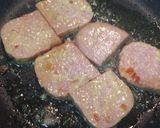 スパム☆チリマスタード焼き作り方6写真