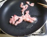 豚肉ときくらげ入り・ゴボウのきんぴら作り方2写真