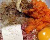 我が家のヘルシーハンバーグ〈和風〉作り方1写真