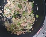 ツナとネギだけ簡単焼き飯☆シーチキン炒飯作り方2写真
