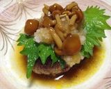 我が家のヘルシーハンバーグ〈和風〉作り方4写真