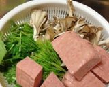 スパムと野菜の味噌炒め作り方2写真