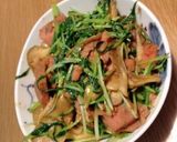 スパムと野菜の味噌炒め作り方5写真