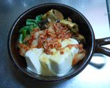さんま缶と豆腐のキムチ煮作り方1写真