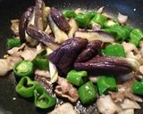 簡単◆ブタ茄子ピーマン味噌炒め◆ヘルシー作り方4写真