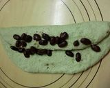 よもぎと手作り甘納豆の食パン作り方4写真