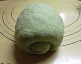 よもぎと手作り甘納豆の食パン作り方6写真