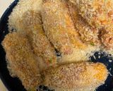 簡単　豚ロース薄切りとアスパラの肉巻きフライ作り方4写真
