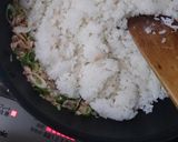 ツナとネギだけ簡単焼き飯☆シーチキン炒飯作り方4写真