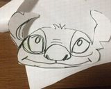 スティッチのキャラ弁作り方1写真