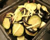 茄子の胡麻生姜青じそ風味和え作り方4写真