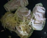 #白なす#ステーキグラタン#フライパン作り方4写真