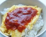 スパムのトマト&エッグボウル作り方3写真