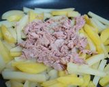 じゃがいもとシーチキンのカレー炒め☆作り方5写真