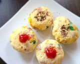 SPAM○レンジで簡単カラフルたまごさん作り方8写真
