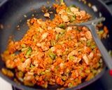 お手軽うまー♫チキンライス作り方5写真