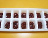 夏☆ひとくちで涼しい！あずきミルクアイス作り方2写真