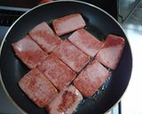 スパムで簡単サンドイッチ作り方1写真