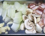 冬瓜とベーコンのさっと炒め作り方1写真