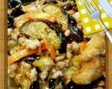 ご飯ぱくぱく♡簡単♡なすのしょうが焼き♡作り方8写真
