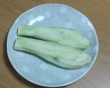 なすの簡単レンジ蒸し作り方1写真