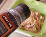 パパッと！鯖缶オニオン冷うどん作り方2写真