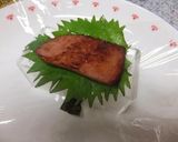 大葉入りスパムにぎり作り方2写真