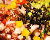 タコと夏野菜のバジルサラダ作り方6写真