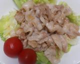 豚ばら肉にんにく炒め・レタス添え作り方8写真